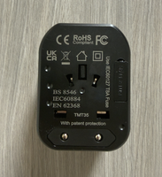 Adaptador de Viaje Universal de Carga Rápida de 35W al por Mayor con Puertos USB-C PD y USB-A, Enchufes Intercambiables para Reino Unido/UE/EE. UU./Australia, Certificación CE/FCC