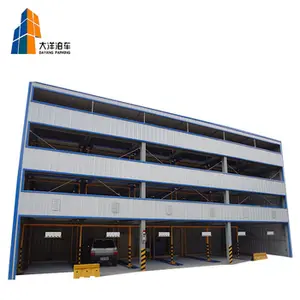 PLC Control Smart mechanical Parking Equipment Vertical-horizontal Car Parking System