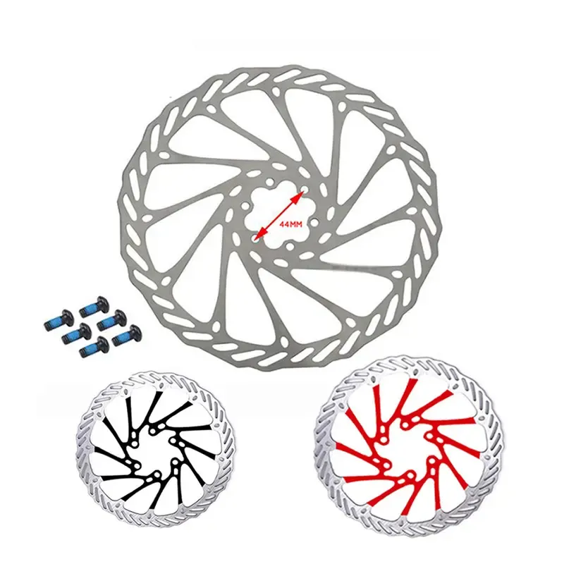 Rotor de freio a disco para bicicleta, 160mm, 180mm, 203mm, de alta resistência, aço inoxidável, para MTB, rotor hidráulico para bicicleta