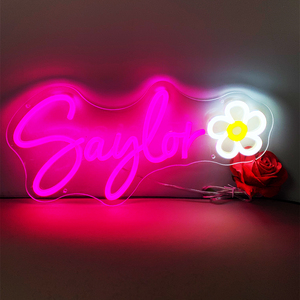 Gentleman Chic Neon Sign <b>Lights</b> Custom Multi-Color <b>Remote</b> <b>Control</b> <b>Wall</b> Mountable Baby Gift Home Party Car Companies Event Decor - Product Image 6