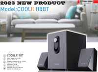 Microlab, nueva llegada, sistema de altavoces Subwoofer 2,1 Con transmisión inalámbrica y diente azul