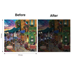 接受定制手工点亮定制5D全圆钻卡通水晶钻石绘图套件 - Product Image 3