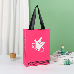 Bolsas de Papel para Compras Reutilizables y Ecológicas, Personalizadas con Impresión Tipográfica en Color y Tamaño, para Regalos y Ropa - Product Image 4