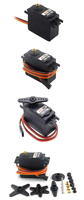 Servomotor MG996R Digi de Alto Torque para Drones de Ala Fija, Engranaje Metálico, 180/360 Grados, Servomotor Pequeño para Brazo Robótico Industrial, Coche RC