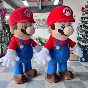 Moq 1 mảnh Inflatable Super Mario Bros Linh Vật Trang phục nhân vật hoạt hình - Product Image 2