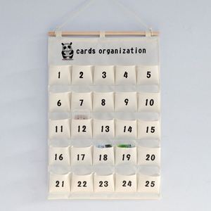 Household Sundries Collection Key Storage Hanging Organizer With 8 Independent Compartments - Product Image 2