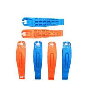 Levier de pneu Jintu en plastique, outil de réparation de pneus de vélo, couleur bleu-orange, pour vélo de montagne, accessoire d'entretien pour vélo à vitesse fixe - Product Image 3