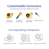 Antenne FPC style 2022 avec connecteur UFL OEM 433/915/868/2.4G 3G 4G GSM WiFi interne PCB FPC