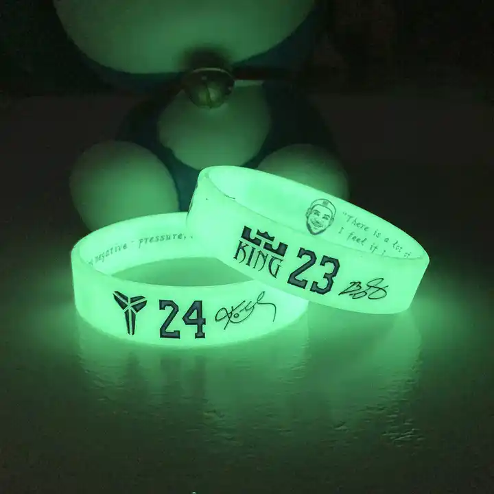 Silicone Bracelets I Love You Luminous Rubber Wristbands - China LED  Wristbands and Luminous Rubber Wristbands price | Made-in-China.com