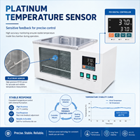 Cenlee Thermostatic Water Bath Dual View LED Display Stainless Steel Circulating Bath untuk Distilasi Pengeringan Konsentrasi Laboratorium