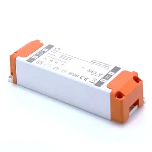 OEM LED Produsen Power Supply Tegangan Konstan LED Driver 36W 12V 3A Lampu LED Driver