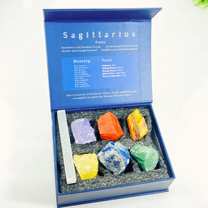 Gran oferta, juego <span class=keywords><strong>de</strong></span> piedras <span class=keywords><strong>de</strong></span> doce constelaciones, piedras del zodiaco <span class=keywords><strong>de</strong></span> cristal natural, caja <span class=keywords><strong>de</strong></span> regalo, juego <span class=keywords><strong>de</strong></span> constelaciones <span class=keywords><strong>de</strong></span> <span class=keywords><strong>cuarzo</strong></span> Reiki para recuerdos - Product Image 3