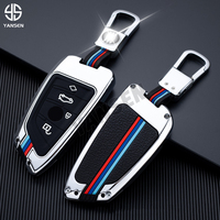 Porte-clés télécommande de voiture en alliage de Zinc, pour Bmw X1, X3, X5, X6, X7, F30, F10, e90, e60, e63, e46, pièces