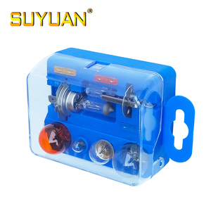 Juego de 9 Bombillas Halógenas de Emergencia para Automóvil H1 H7 55W 12V Ámbar BA15S <span class=keywords><strong>BAY15D</strong></span> - Product Image 5
