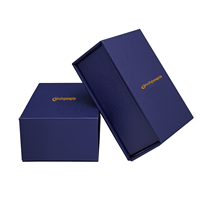 Boîte cadeau en papier rigide personnalisée avec logo pour bague, lunettes, bracelet en cuir et bague en or, vente en gros 2026