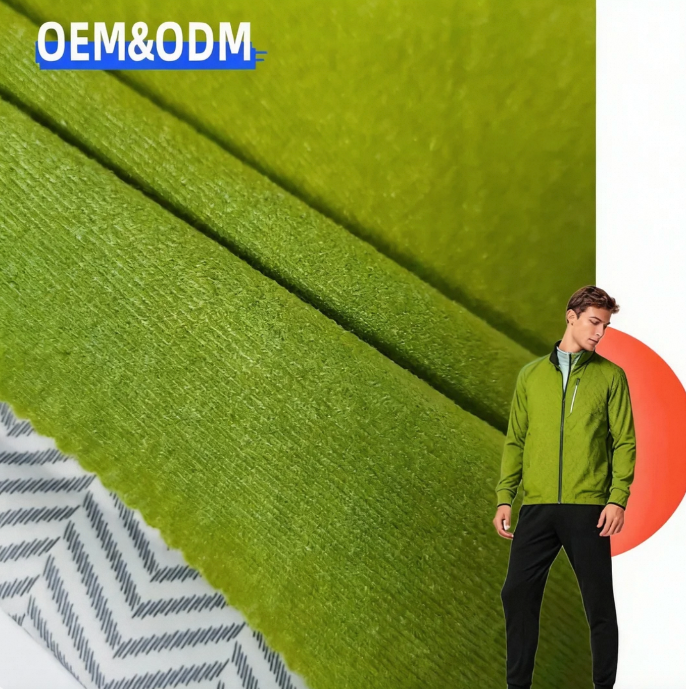 4 Ways Stretch Print Bonded Tricot Fleece Fabric 100%polyester Lightweight Waterproof Spring and Autumn Windbreaker Jacket