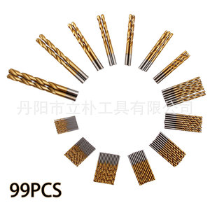 Mr Drill Titanium Twist Drill Bits 1.5-10mm For Woodworking Electric Drills With Hole Opening And Drilling Kits - Product Image 3