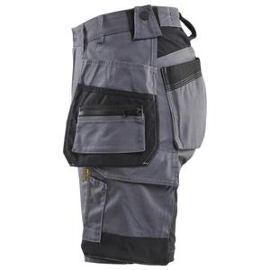 BLAKLADER - 713318329600C48 <b>Women</b>’s Craftsman shorts <b>stretch</b> Mid grey - EAN 7330509925966 WORK <b>TROUSERS</b> WORK SHORTS - Product Image 3