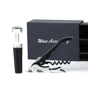 Wine stopper set regalo Piccolo regalo articoli a buon mercato strumenti bar regalo di nuovo anno