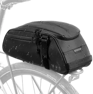 Велосипедная Светоотражающая Сумка на багажник, нагрудная сумочка на заднее сиденье, водонепроницаемая