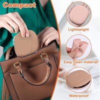 Boîte de rangement pour écouteurs en silicone pliable écologique portable populaire Étui multifonctionnel magnétique Beauté moderne Sac rectangulaire