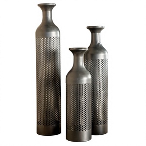 Indian Stylish Home Decorative Flower <b>Container</b> Luxury Galvanized Planter Latest Arrival Handmade Top Selling Flower Holder - Product Image 1