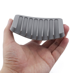 Al por mayor: Jabonera de plástico y silicona sencilla, bandeja de drenaje para ducha, soporte para esponja de cocina, accesorio de baño - Product Image 3