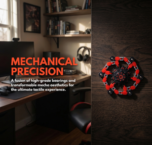 <span class=keywords><strong>Fidget</strong></span> Spinners Transformables 4 Pièces Jouets Sensoriels Anti-Stress pour Enfants et Adultes - Product Image 5