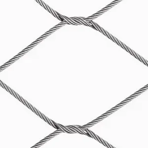 Webnet Wire Mesh Systems Stainless Steel Wire Rope Mesh Webnet Without Sleeves