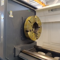 Tour CNC horizontal QK1332, haute performance, commande CNC FANUC, haute productivité pour le travail des métaux