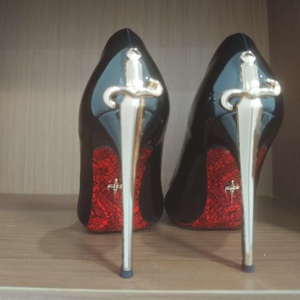 Nouvelles Sandales d'été coréennes 2026 pour femmes à plateforme, à talon fin, respirantes, imperméables, en cuir véritable, antidérapantes, tendance mode - Product Image 6