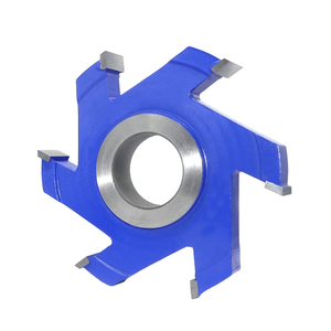 OEM Stile đường sắt ngành công nghiệp các bộ phận ngành công nghiệp bánh răng Router bit Shaper Cutter hợp kim cửa xoắn ốc thô keyseat pre-cắt tỉa cắt đầu - Product Image 5