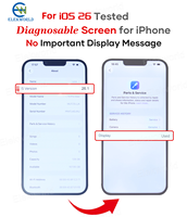 Écran tactile de téléphone JCID compatible avec iPhone 13 14 Pro 15 16 17 Pro Max, assemblage numériseur OLED souple, écran LCD FHD, Pantalla