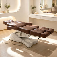 Fauteuil de pédicure et podologie de luxe haut de gamme, à jambes séparées, 2 moteurs, électrique, pour spa et salon
