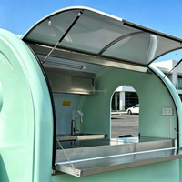 DOT Approved Custom Commercial Mobile Food Trailer Fully Equipped BBQ Coffee Concession Truck Ice Cream Trailer Pizza
