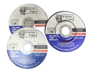 Disque de coupe pour métal et disque de meulage abrasif en acier inoxydable pour le marché indien <span class=keywords><strong>T42</strong></span> 4 pouces 107x1.2x16mm Noir - Product Image 5
