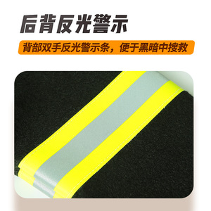 Capa Ignífuga Xinda de Fibra de Vidrio Resistente al Calor, Equipo de Escape de Incendios para Uso Doméstico, Color Negro - Product Image 3