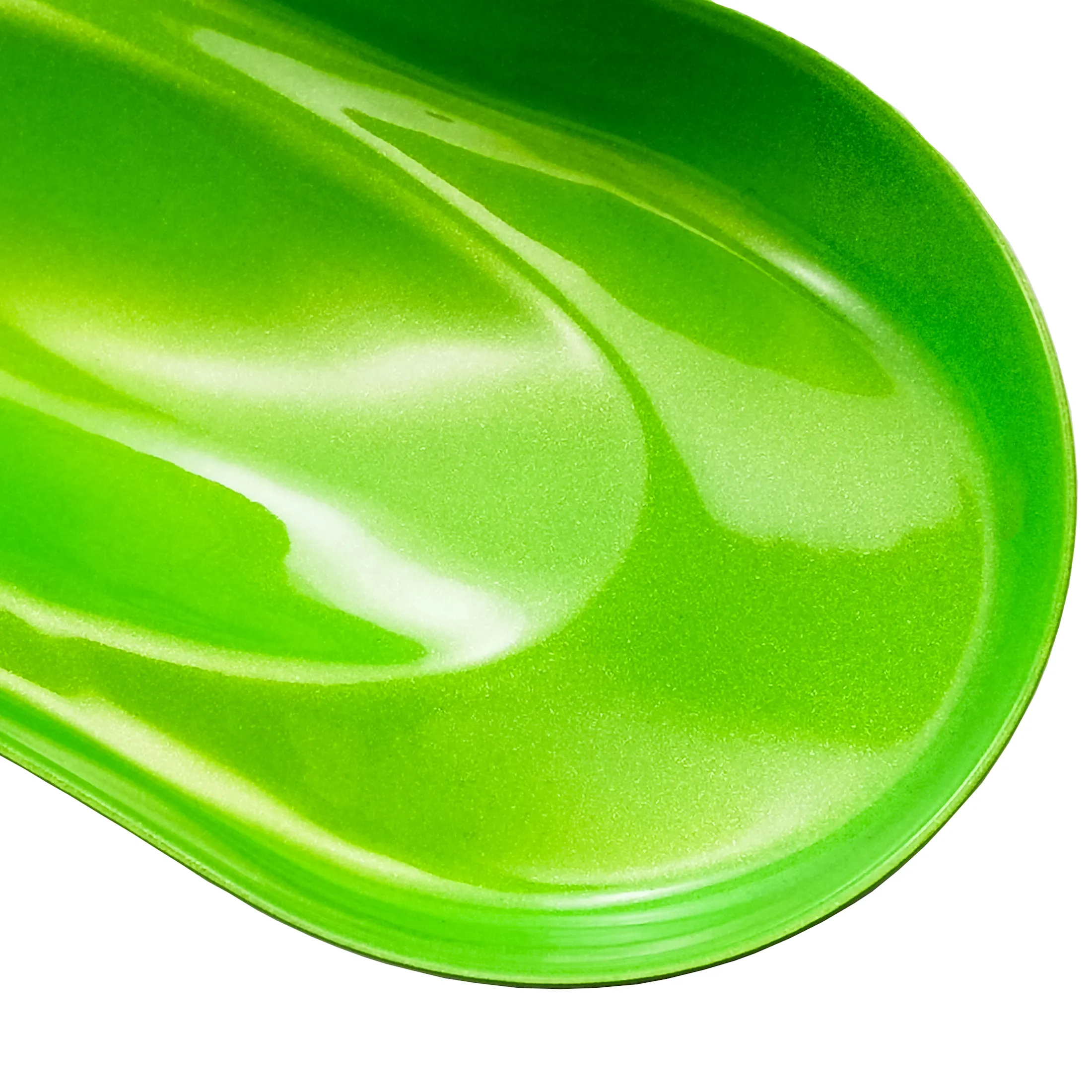 좋은 내후성 투명 녹색 부드러운 스프레이 분말 기기 페인트 및 기계 페인트 용 코팅 페인트
