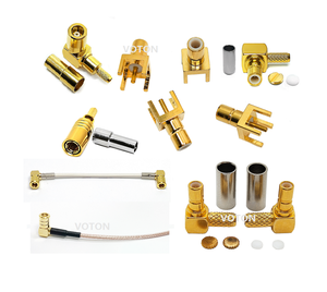 SMB RF nối SMB rg316 RG174 RG58 SMB nữ PCB / SMB góc bên phải rg316/ssmb PCB - Product Image 1