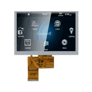 Pantalla táctil LCD Monitor de 5 pulgadas TFT 5 "Panel de módulo LCD proveedor de reemplazo de pantalla de cristal líquido industrial