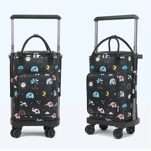 Carrello Portatile Pieghevole Labubu per Campeggio e Shopping, Borsa da Viaggio con Funzione Refrigerante - Product Image 4