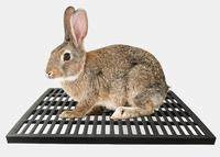 24 cellules Cage d'élevage de lapins au Kenya ferme Cage commerciale pour lapins en treillis métallique de type H à vendre