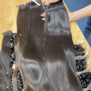 Venta al por mayor de mechones de cabello humano virgen sin procesar con cutícula alineada proveedor de extensiones de cabello vietnamita - Product Image 1