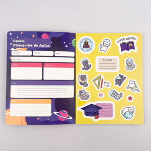 NO.24292 TAMAÑO: 175*235MM 100 HOJAS 55GSM Cuadrícula Cuadrada Cosido Cuadernos Libretas Cuaderno <span class=keywords><strong>Profesional</strong></span> 100 Hojas - Product Image 4