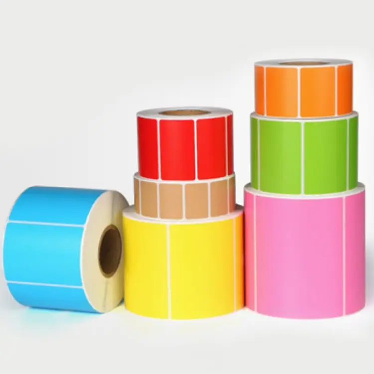 사용자 정의 컬러 인쇄 아이디어 자체 접착 방수 비닐 스티커 로고 화장품 패키지 라벨