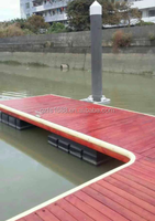 Quai pour les lacs Ponton flottant Jetty Platform Aluminium avec platelage et poteaux Marine Supplies