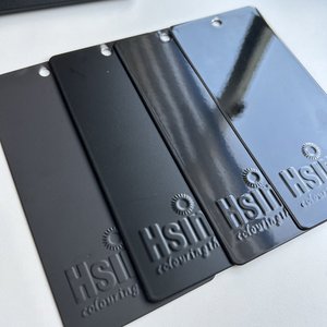 Trang trí Rắn Polyester tgic Phẳng Màu Đen Matt sơn tĩnh điện cho đồ gỗ ngoài trời - Product Image 2