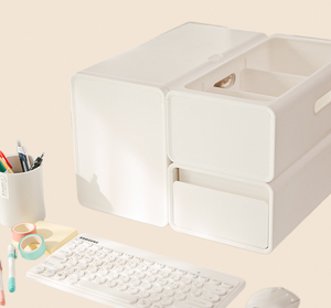 Modular <b>Plastic</b> <b>Drawer</b> <b>Storage</b> Cabinet Set BBCC Multi Layer Stackable <b>Storage</b> Unit Home Clothes Kids Toy Organizer System - Product Image 2