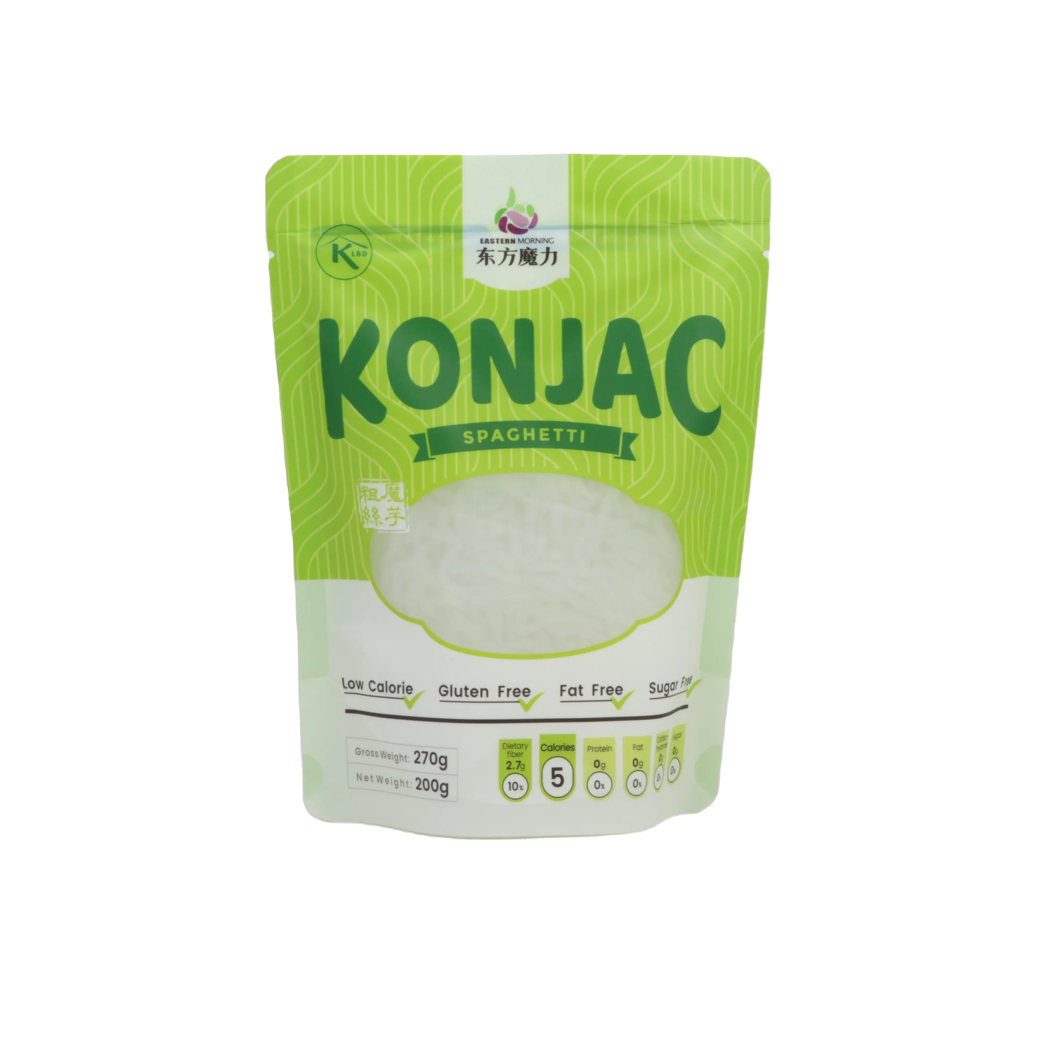 Бесплатный образец свежей коньячной лапши, завод, белая лапша shirataki, органический продукт, паста для веганов, вкусное здоровье, влажная коньяк