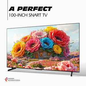 Téléviseur intelligent 100 pouces 4K avec écran LED rétroéclairé 120Hz, système Android, support tableau interactif, compatible hôtel - Product Image 5